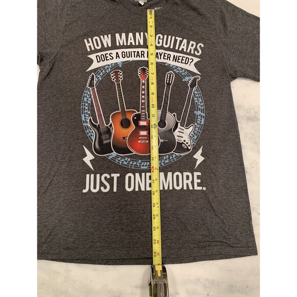 Guitar T-Shirts Mens M Set of Two Musician Gig Rock  Worn One Time Band Music - Picture 9 of 11